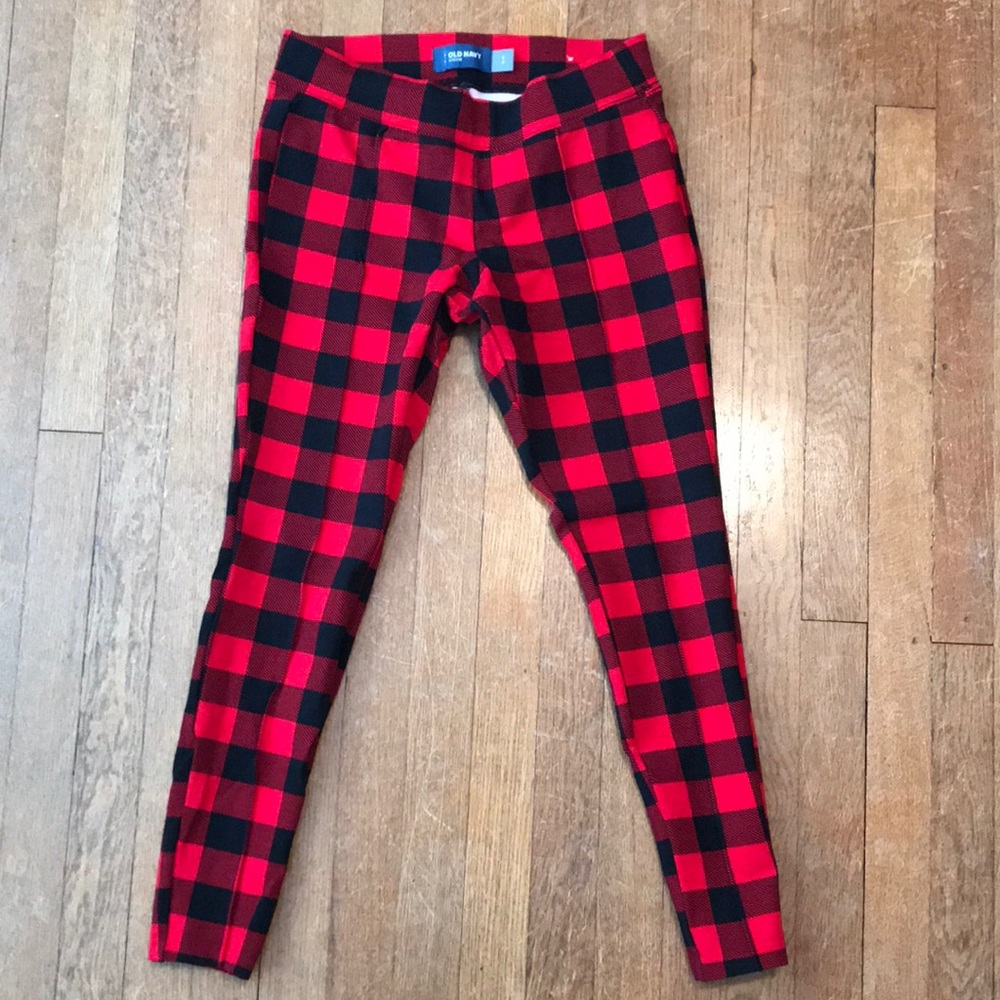 Old Navy Buffalo Plaid Stevie Pant Size S, P